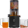 Omega Effortless Batch Cold Press Juicer - Hands Free Vegetable and Fruit Masticating Juicer Machine with 68-oz. capacity, Extra Large Hopper No-Prep whole recipe juicing, Easy Clean, 150-Watts, Black