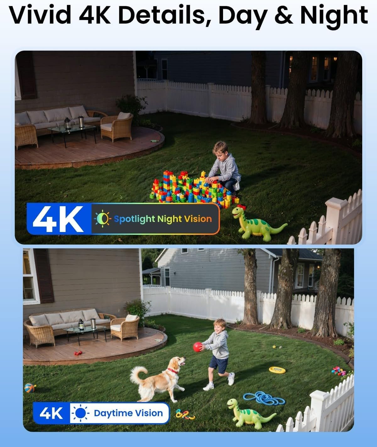 REOLINK 4K Solar Security Camera Outdoor, Encrypted Local Storage Camera System, 360° Pan Tilt, Smart Detection, No Monthly Fee, Home Hub with 4X PT Ultra + Solar Panel
