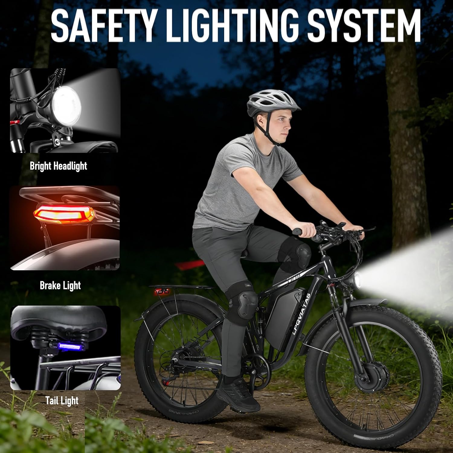 9000W-Peak-Dual-Motor-Ebike for Adults with 52V 34Ah 1768Wh Battery, 42-46MPH Full Suspension Electric Bike, 24'*4.0' Men Adult Fat Tire Mountain Snow Sand AWD Electric Bicycle Commuter