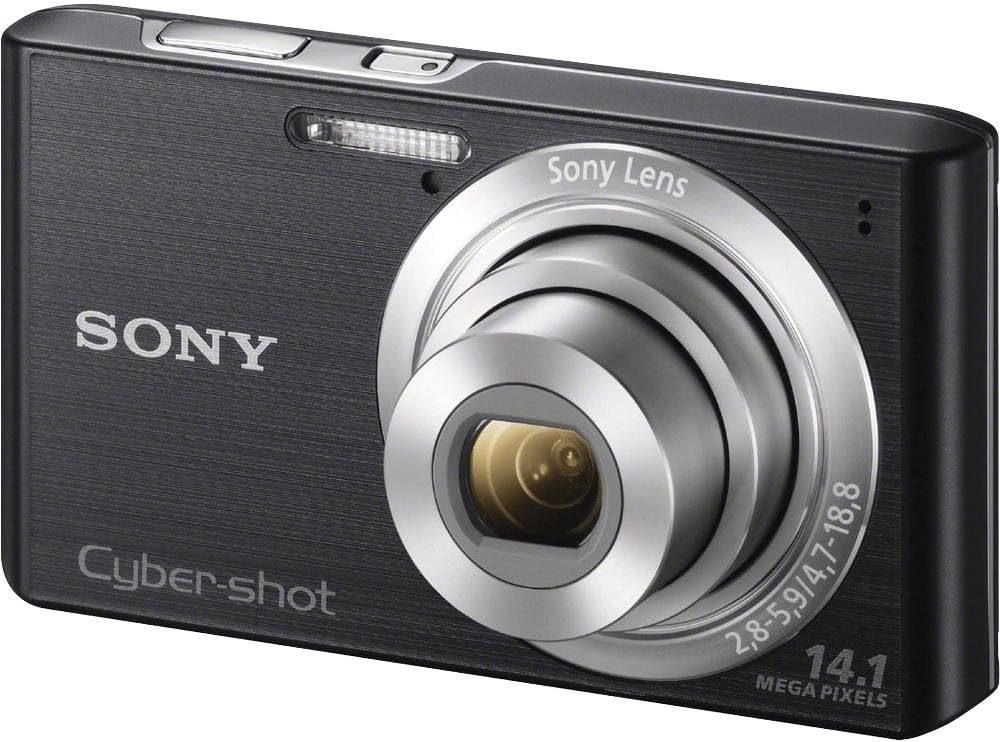 Sony Cyber-shot DSC-W610 14.1 MP Digital Camera with 4x Optical Zoom and 2.7-Inch LCD (Black) (2012 Model)