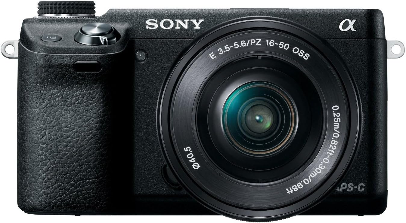 Sony NEX-6L/B Mirrorless Digital Camera with 16-50mm Power Zoom Lens and 3-Inch LED (Black) (OLD MODEL)