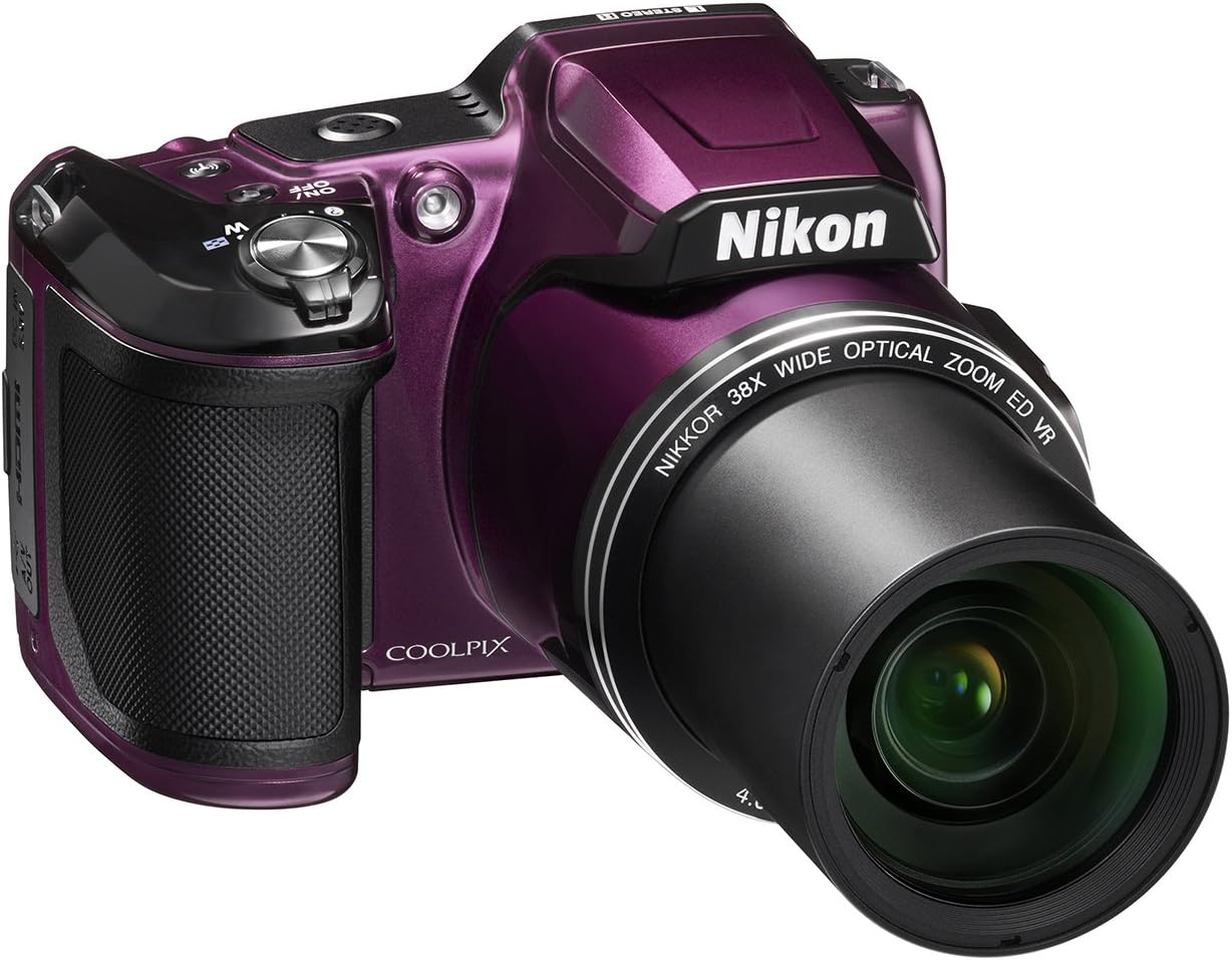 Nikon Coolpix l840 38X Wide Optical Zoom (Color Plum)