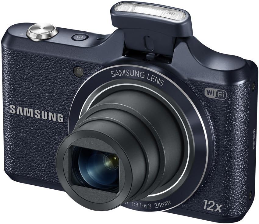 Samsung WB50F 16.2MP Smart WiFi & NFC Digital Camera with 12x Optical Zoom and 3.0' LCD (Black)