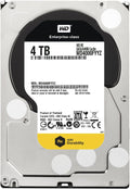 Western Digital 4TB 3.5 Inch SATA III, 7200 RPM, 64 MB Cache Enterprise Hard Drive (Western Digital4000FYYZ)