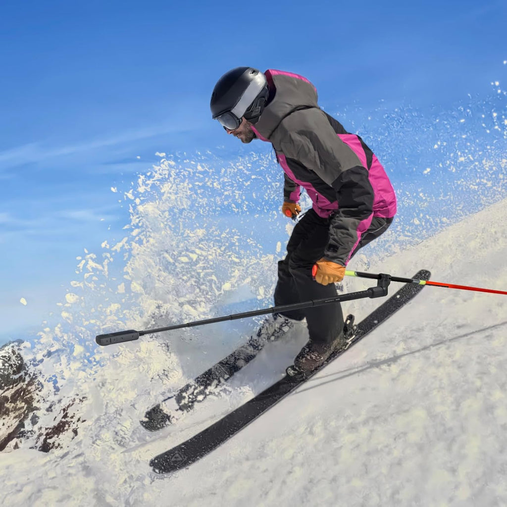 Insta360 X4 Ski Bundle - 8K Waterproof 360 Action Camera, 4K Wide-Angle Video, Invisible Selfie Stick, Removable Lens Guards, 135 Min Battery Life, AI Editing, No Micro SD Card