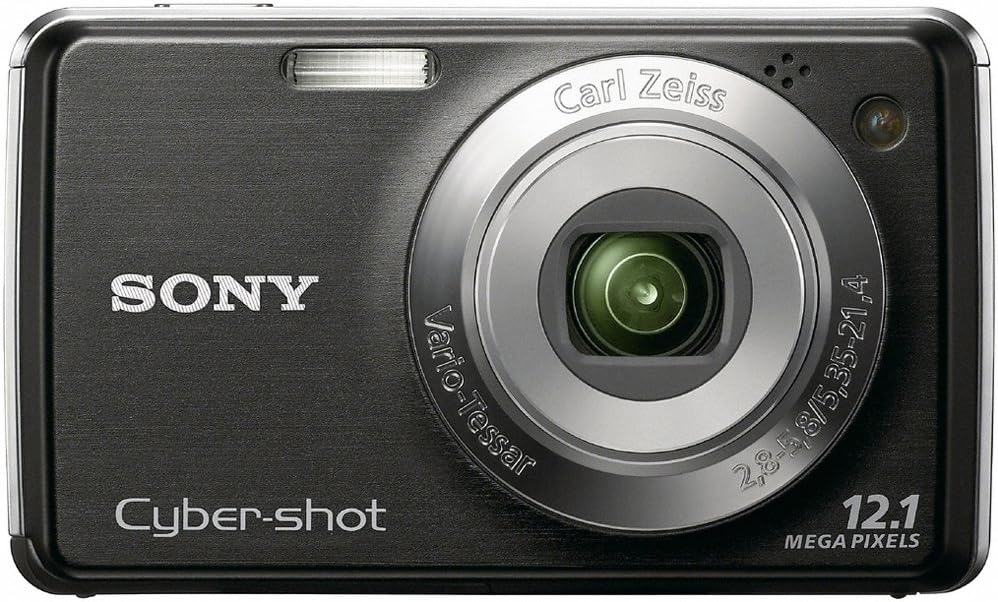 Sony Cyber-shot DSC-W230 12.1 MP Digital Camera with 4x Optical Zoom and Super Steady Shot Image Stabilization (Black)