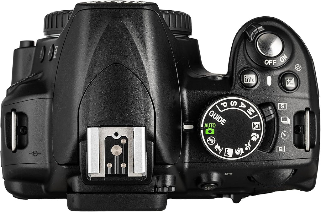 Nikon D3100 14.2MP DSLR Camera with AF-S DX 18-55mm f/3.5-5.6 VR Zoom Lens - (Black) (Discontinued) (Renewed)