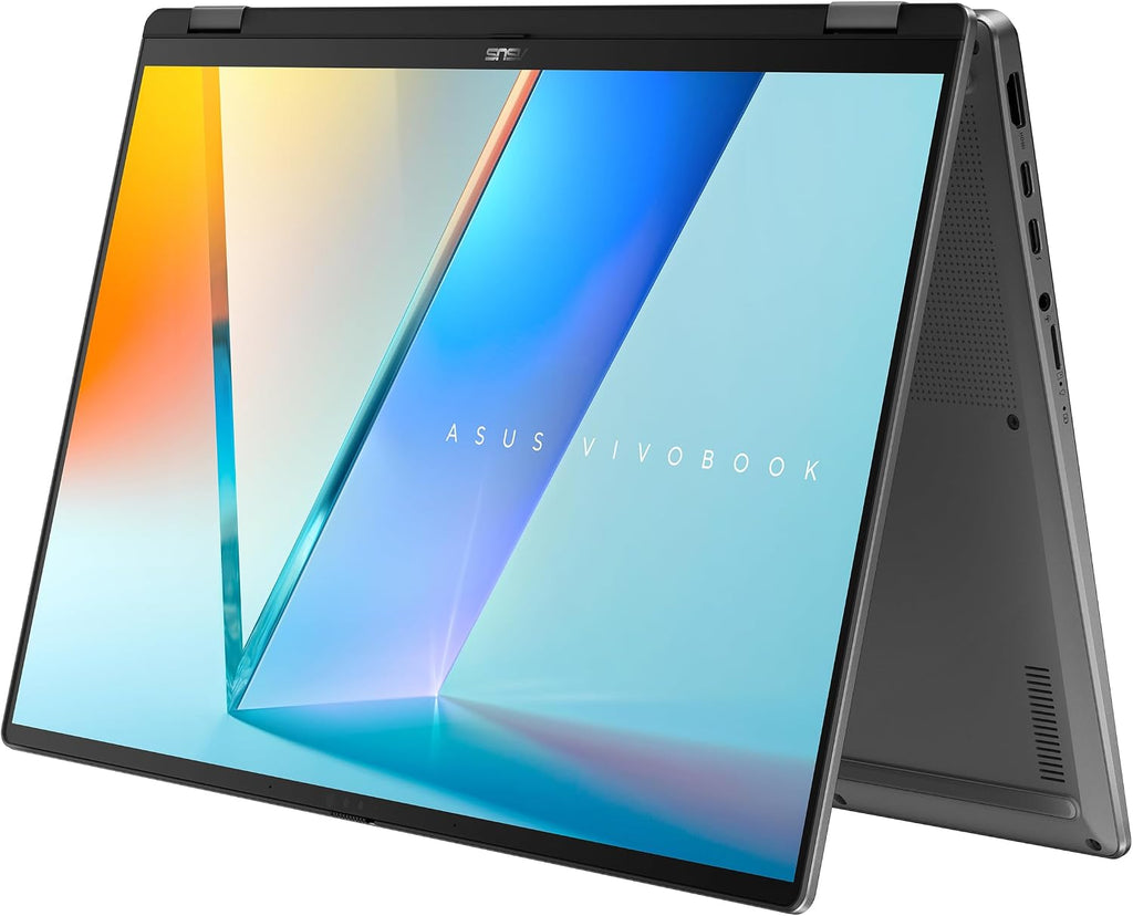 ASUS Vivobook 16 Flip Laptop (2026), Copilot+ PC, 16' 16:10 WUXGA OLED Touch Display, Intel® Core™ Ultra 7 256V Processor, Intel® Arc™ Graphics, 16GB RAM, 512GB SSD, WiFi 7, Windows 11 Home