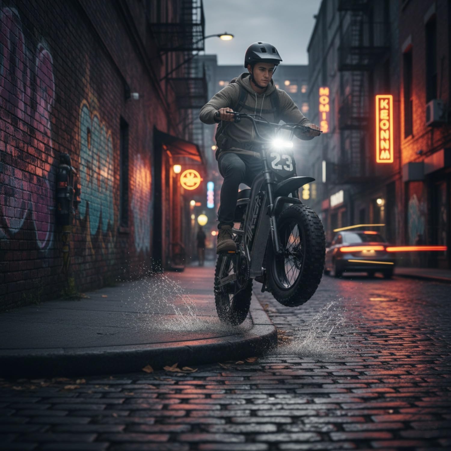 Electric Bike for Adults, 1500W-3000W Peak Fat Tire Ebike, All-Terrain Electric Dirt Bike with Dual Suspension, High Speed Off-Road Electric Bicycle, UL 2849 Certified, Removable Battery