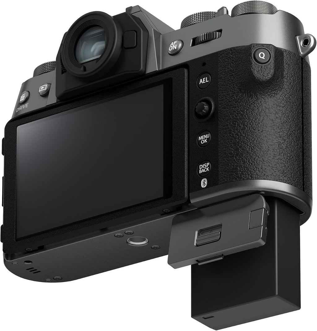 Fujifilm X-T50 Mirrorless Digital Camera XC15-45mmF3.5-5.6 OIS PZ Lens Kit - Charcoal Silver