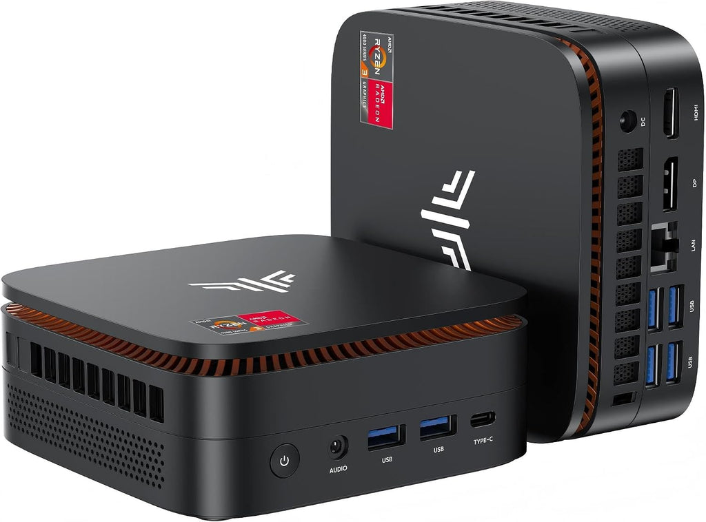 KAMRUI Essenx E1 Mini PC, W-11 Pro 12th N95 Mini Computers(Beat N100, up to 3.4GHz), Mini Desktop Computers 16GB RAM 1TB SSD,Desktop PC Support 4K HDMI+DP,Mini PC with Dual WiFi,Business Home Office