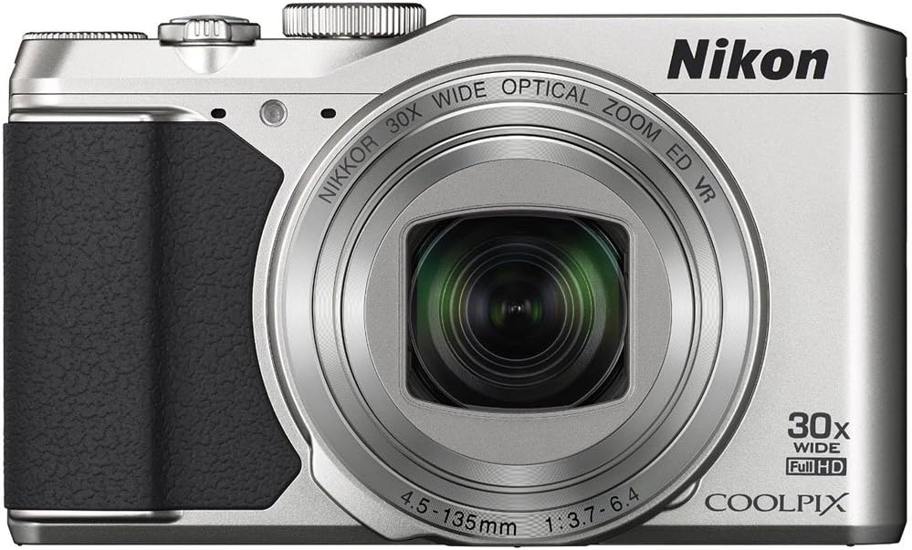 Nikon COOLPIX S9900 Digital Camera with 30x Optical Zoom and Built-In Wi-Fi (Silver)