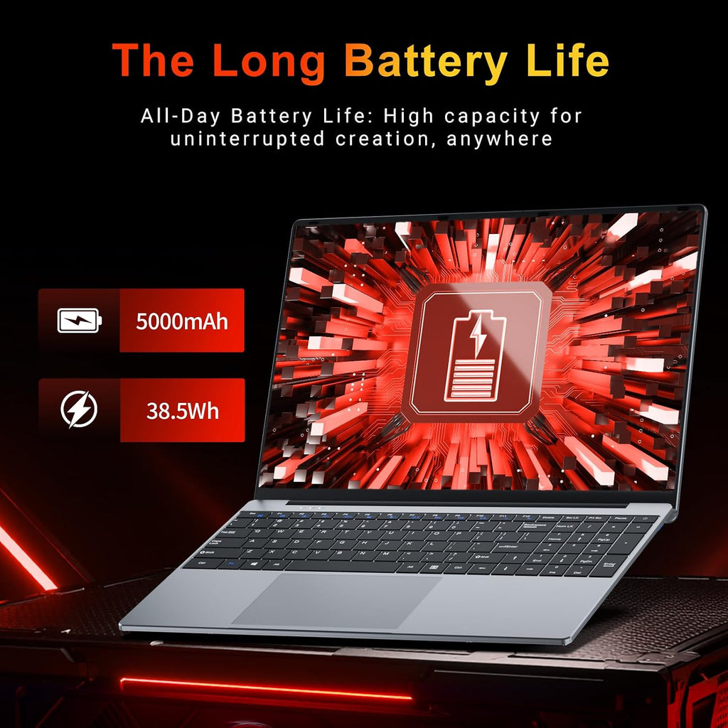 Laptop, 2026 Laptop Computer Core M3-6Y30 CPU, 8GB RAM 256GB SSD, Lap top with 180°Open, UHD Graphics, 15.6' IPS 1080P, WiFi 5, BT4.2, 5000mAh Battery, Win 11/Office Laptops for Student Work