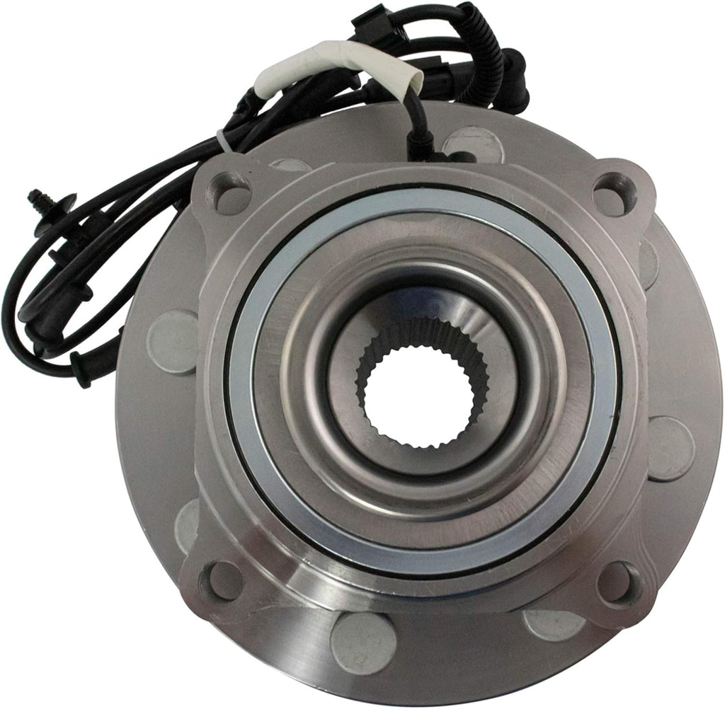 TRQ Front Left and Right Wheel Bearing and Hub Assembly Set 2 Piece Compatible with 14-18 Ram 2500 15-18 3500 2014 3500 Regular Cab 4WD 2014 3500 Cab and Chassis 4WD 2014 3500 Cab and Chassis RWD