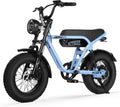 ACTBEST 16'/20'/26' Fat Tire Electric Bike for Adults/Teens, 1200W/1500W Peak Motor, 25MPH/28MPH & 55-75 Miles Long Range, Full Suspension All-Terrain eBike for Mountain,Snow,Sand