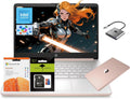 HP 14 Laptop, Quad-Core (Beat i3) 8GB RAM 256GB Storage(128GB UFS + 128GB SD Card) 1-Year Office 365 Copilot AI Computer for Student Study Back to School Win11 w/GM Accessory