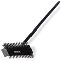 SPARTA 4029000 Stainless Steel Grill Brush, Grill Scraper With Metal Bristles, 30.5 Inches, Black, (Pack of 6)