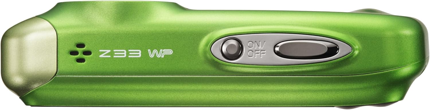 Fujifilm FinePix Z33WP 10MP Digital Camera with 3X Optical Zoom (Green) (Old Model)