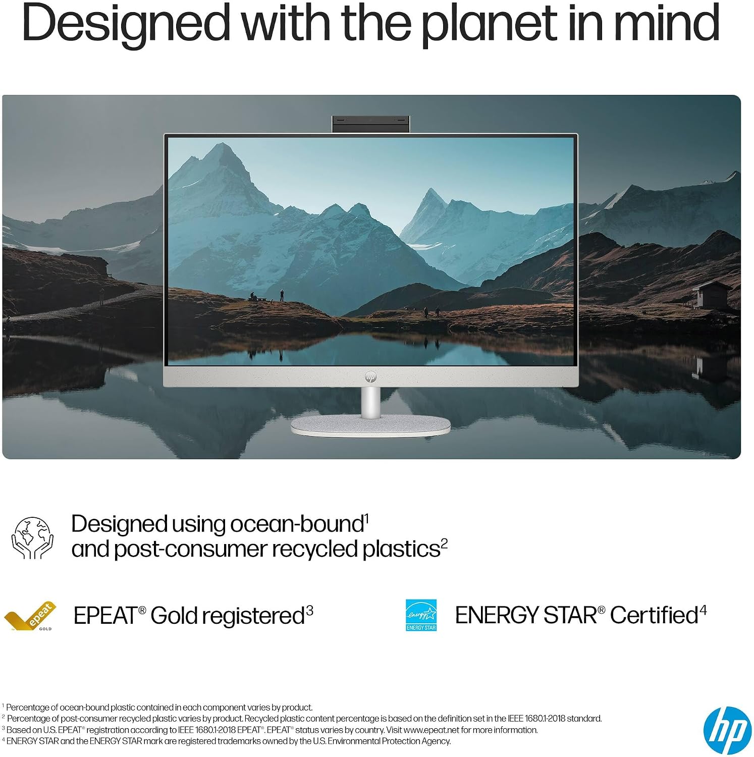 HP 27 All-in-One Desktop Computer, 27' FHD Touchscreen, Intel Ultra 7-155U(12-core), 64 GB DDR5, 4 TB SSD, Adjustable Angle, WiFi 6, Windows 11 Pro & Microsoft Office License, with Bonus Accessories