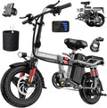 LELEKUAI Electric Bike for Adults, 1200W Peak Motor Commuter Ebike, 20-28MPH Speed, 32 Miles Range, Removable Waterproof Battery, Dual Disc Brakes Electric Bicycle, UL 2849 Certified