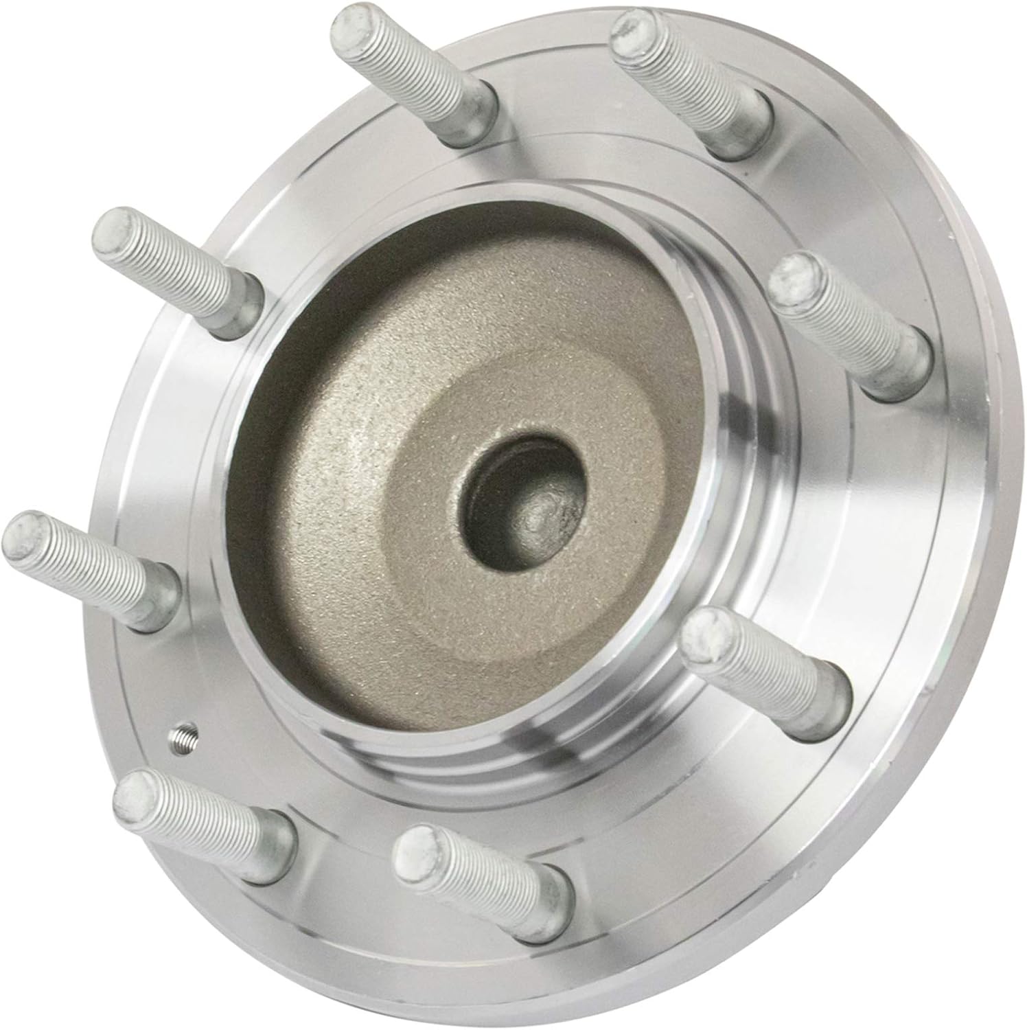 TRQ 2 Piece Front Wheel Bearing & Hub Assembly Set with ABS Sensor Compatible with 2011-2019 Chevrolet Silverado 3500 HD GMC Sierra 3500 HD