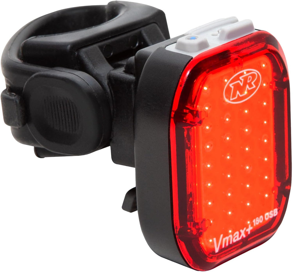 Niterider Lumina Micro 1150 + Vmax+ 180 Bike Light Combo 1150 Front & 180 Rear Lumen USB-C Rechargeable Headlight Taillight Set Compact Lightweight IP64 12 Modes Bicycle Safety Commuting Night Riding