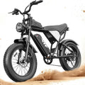 YVY Electric Bike for Adults: 1000W-3000W High Power Dual Motor for Powerful Hill Climbing, UL2849 Certified 20' Fat Tires All-Terrain eBike, Multiple Battery & Long Range Options
