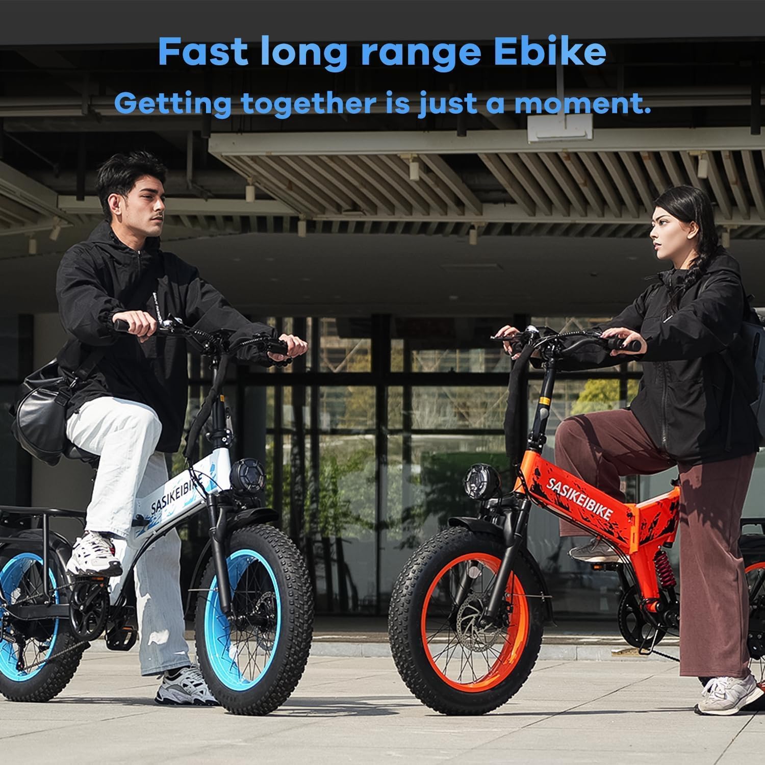 vefreedom 1500W Folding Electric Bike for Adults, 52V 20AH Large Removable Battery E Bike,70 Miles Max Range, 20' x4.0 Fat Tire Ebike, Dual Suspension Commute Electric Mountain Bicycle