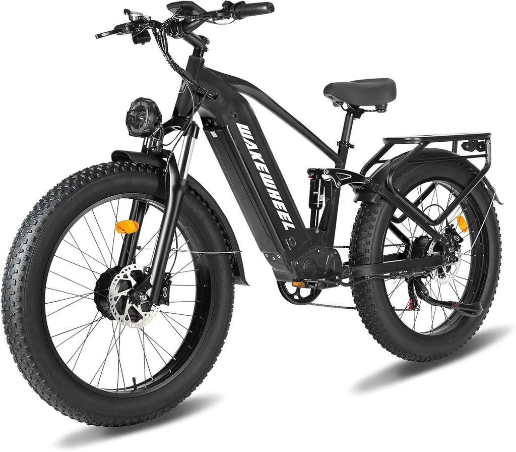 Peak 8000w Electric Bike for Adults, 60V Battery Ebike, Fat Tire & Long Range Electric Bicycles, 210Nm Mountain Bike Full Suspension, Hydraulic Brake Electric Bicycle