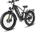 Peak 8000w Electric Bike for Adults, 60V Battery Ebike, Fat Tire & Long Range Electric Bicycles, 210Nm Mountain Bike Full Suspension, Hydraulic Brake Electric Bicycle