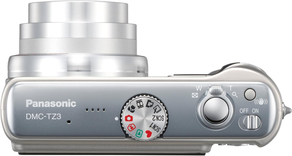 Panasonic Lumix DMC-TZ3S 7.2MP Digital Camera with 10x Optical Image Stabilized Zoom (Silver)