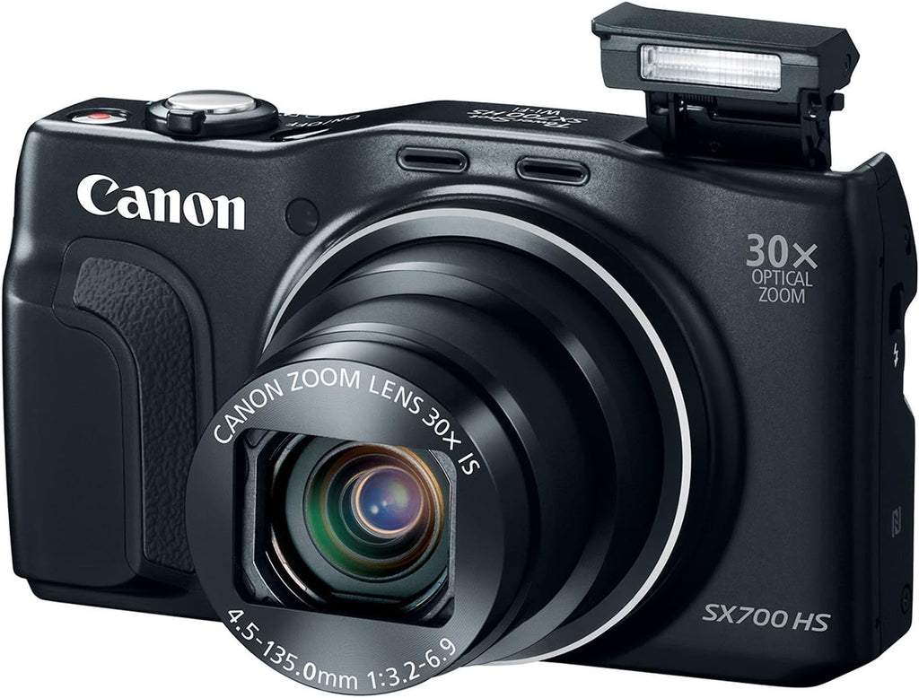 Canon PowerShot SX700 HS Digital Camera - Wi-Fi Enabled (Black)