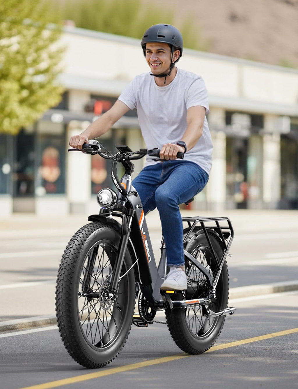 Jasion Thunder/PRO/ST Electric Bike,2000W/1800W Peak Ebikes for Adults,26''Fat Tire Best Ebike for Men,90/80 Miles with 1040Wh/864Wh Battery,35/30+MPH Max Speed Bicycles,500/400LB Capacity