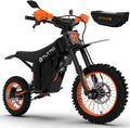 Tuttio Electric Dirt Bike Teens Adults 2000W/3000W 220NM 37MPH Electric Bike 48V 21AH Removable Battery with Hydraulic Brakes (21AH Dirt Bike)