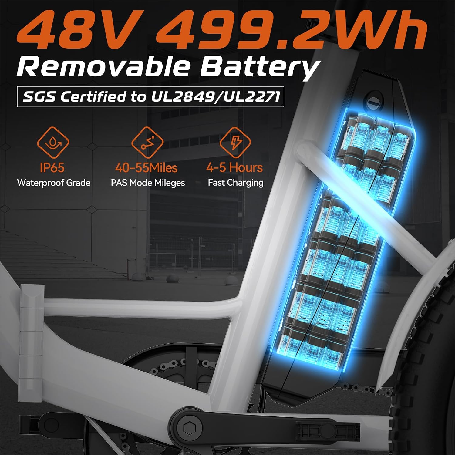 Vivi T01 20' x2.6 Fat Tire Electric Tricycle for Adults, 750W Peak 20'' Folding 3 Wheels Electric Bike, 95% Pre-Assembled, Speed Differential, 15.5MPH Eletric Trike with Bracket