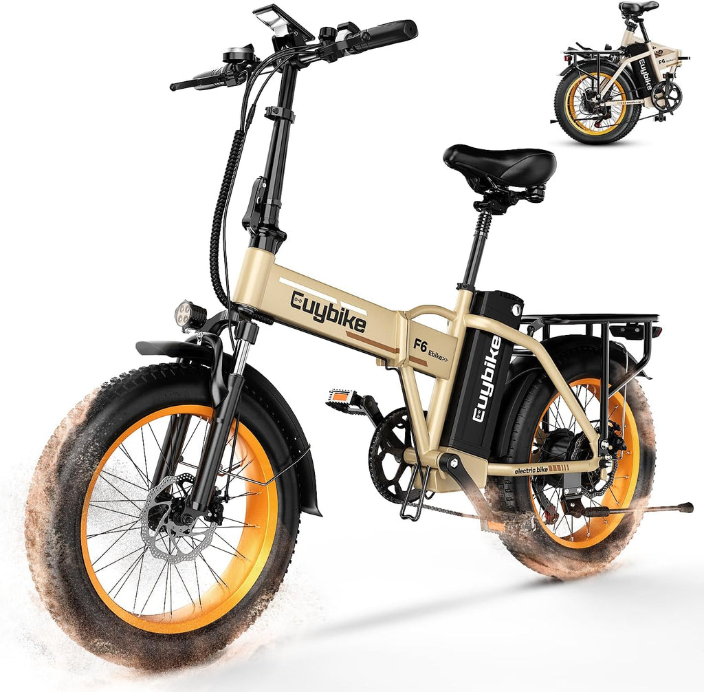 Folding Electric Bike for Adults and Seniors, 1000W Motor 48V 20AH Battery 30MPH 80 Miles, 20' Fat Tire All Terrain Ebike, 7-Speed Commuter E Bike, Step-Thru Electric Bicycle for Women and Teens