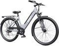 QNUT Electric Bike for Adults, 1200W Peak Commuter Ebike with 48V Built-in Battery 26' City Step Through E-Bike 7-Speed 65Miles 20Mph Urban Electric Bicycles for Women Men Teens