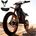 Tuttio Soleil01 / Soleil01-LO Electric Dirt Bike for Teens Adults, 3000W Mid-Drive E-Motorcycle 37MPH 48V 21Ah Battery, 14'/12' Off-Road E-Bike with Full Hydraulic Brakes & Suspensions for Mountain