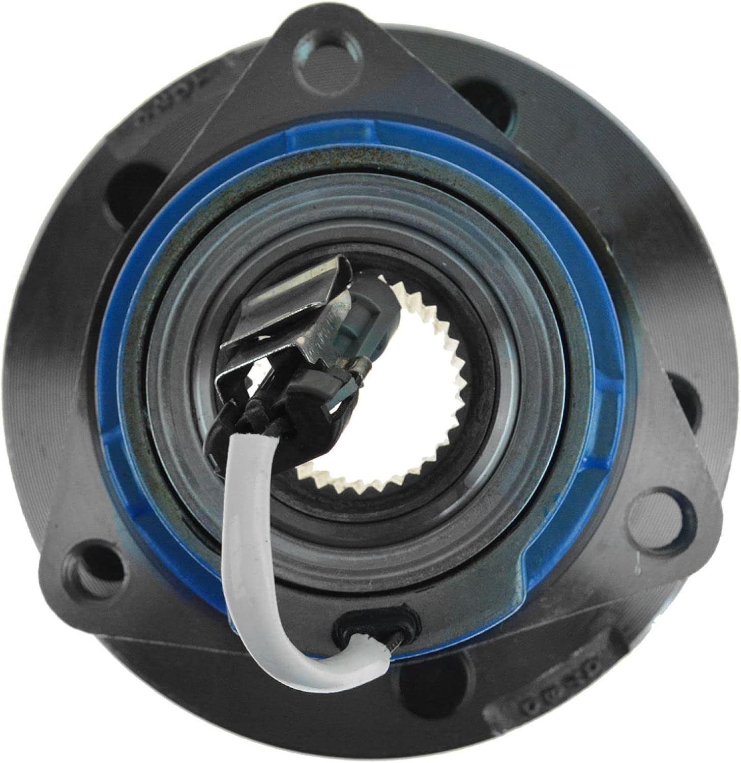 TRQ 2 Piece Front Rear Wheel Bearing & Hub Assembly Set Compatible with 2000-2005 Buick Lesabre 2006-2011 Lucerne 1997-2005 Park Avenue 1997-1999 Riviera Cadillac DeVille DTS 1998-2004 Seville 1997-2