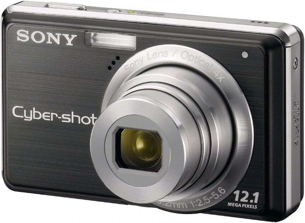Sony Cybershot DSC-S980 12MP Digital Camera with 4x Optical Zoom with Super Steady Shot Image Stabilization (Black)