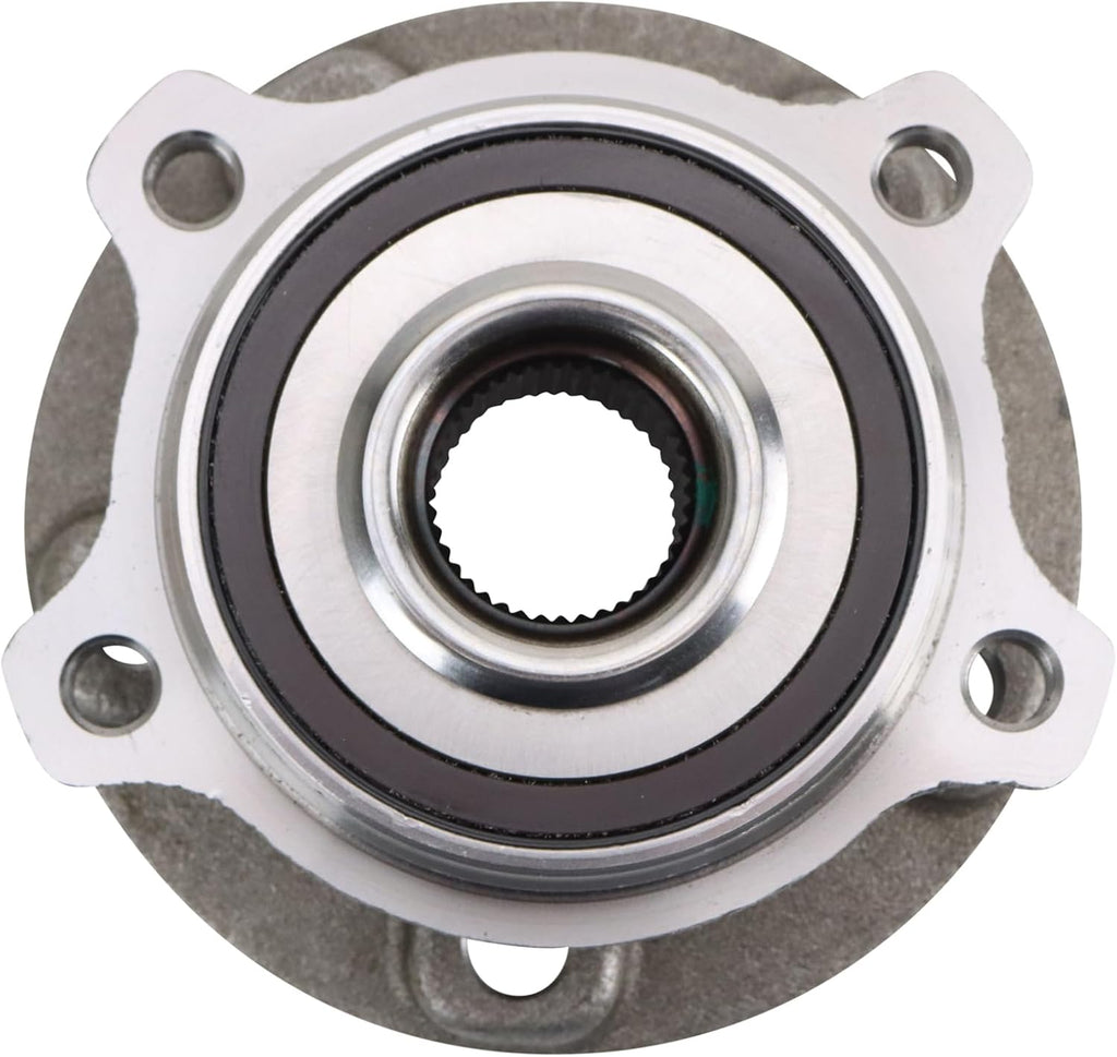 TRQ 2 Piece Wheel Bearing & Hub Assembly Set Compatible with 2019 Volvo S60 2017-2019 S90 V60 2018-2019 V90 V90 Cross Country XC60 2016-2019 XC90