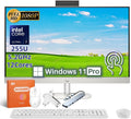 HP 2025 New 27' Touchscreen All in One Desktop PC, Intel Ultra 7 255U (Up to 5.2GHz, 12 Cores), 27 inch FHD Touchscreen Anti-Glare Display, 32 GB DDR5 5600MT/s, 1 TB Gen4 SSD, AI Boost, Windows 11 Pro