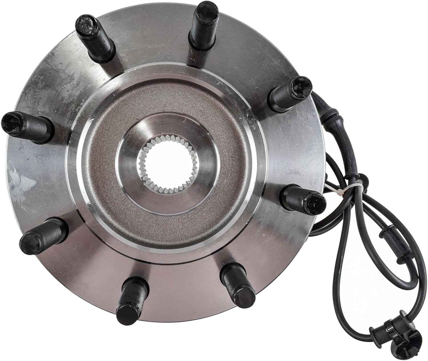 TRQ Front Left and Right Wheel Bearing and Hub Assembly Set 2 Piece Compatible with 2006-2008 Dodge Ram 1500 4 Wheel Drive 8 Lug Wheels 2006-2008 Ram 2500 2006-2008 Ram 3500