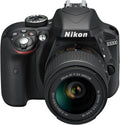 Nikon D3300 w/ AF-P DX 18-55mm VR Digital SLR – Black