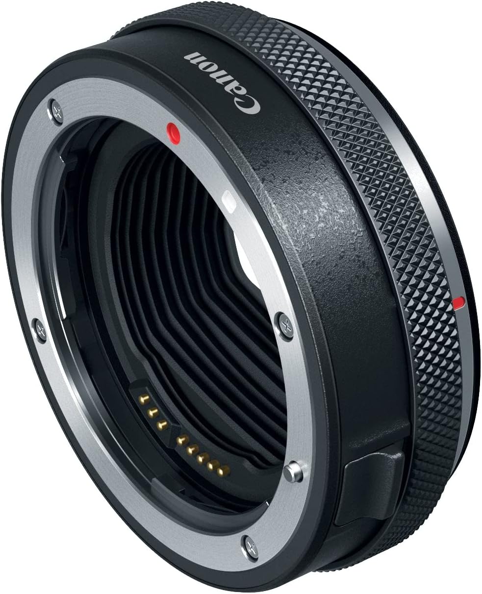 Canon Mount Adapter EF - EOS R, Compatible with EOS RP, EOS R, EOS R6, EOS R5
