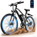Electric Bike - 750W/1000W/1500W Motor Electric Bicycle, 20MPH, 55/70/80 Miles, Removable Battery, Shock Absorber, 5 Speed E Bike, 26' Tire Commuter Electric Bicycle for Adults