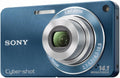 Sony DSC-W350 14.1MP Digital Camera with 4x Wide Angle Zoom with Optical Steady Shot Image Stabilization and 2.7 inch LCD (Blue)