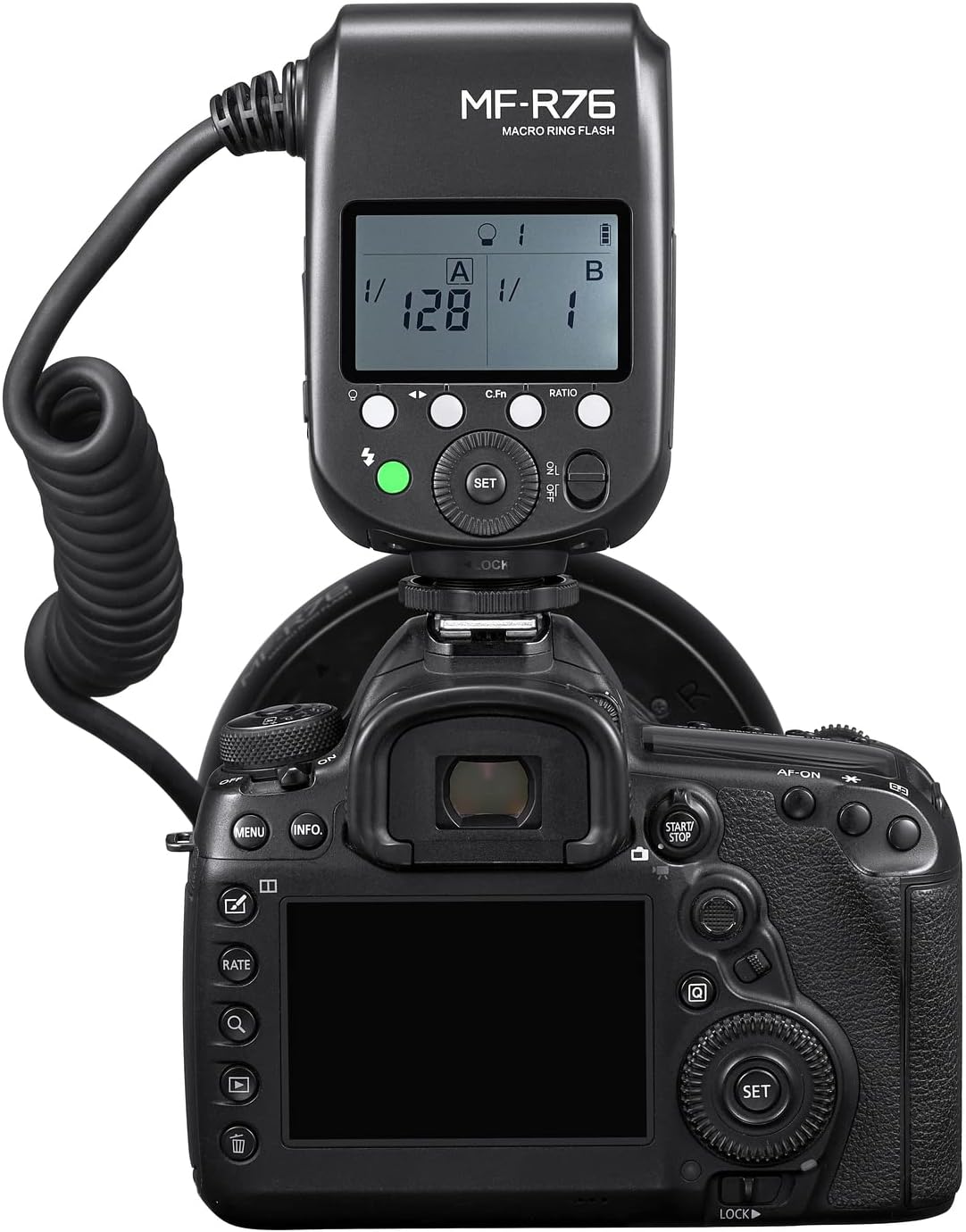 Godox MF-R76 Macro Ring Flash for Sony, for Canon, for Nikon, for Fuji Camera