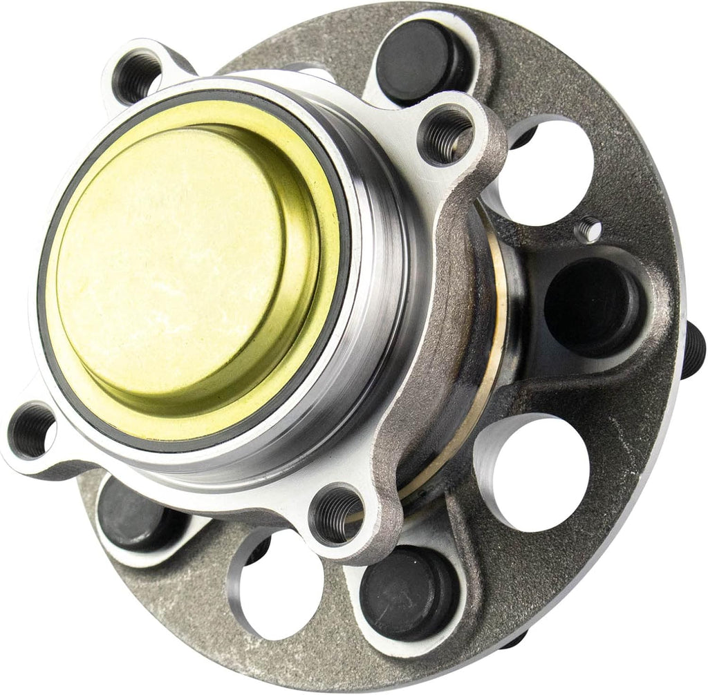 TRQ 2 Piece Rear Wheel Bearing & Hub Assembly Set Compatible with 2014-2020 Acura RLX