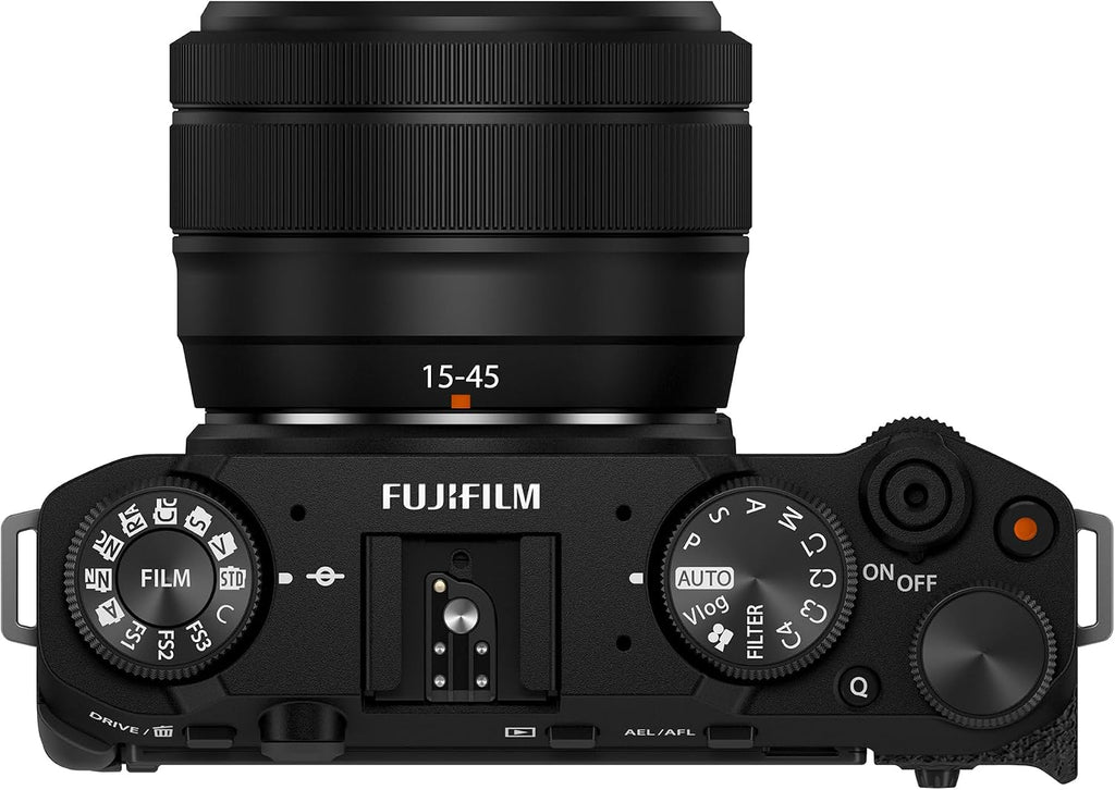 FUJIFILM X-M5 Mirrorless Digital Camera XC15-45mmF3.5-5.6 OIS PZ Lens Kit - Black